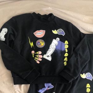 Adidas Originals matching sweat suit *gently used*